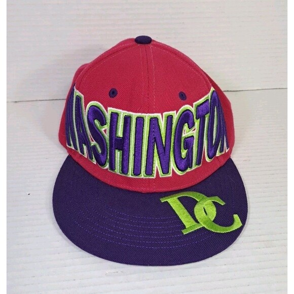 Washington DC Snapback Hat Cap City Hunter Original Headwear Embroidered - Picture 1 of 7